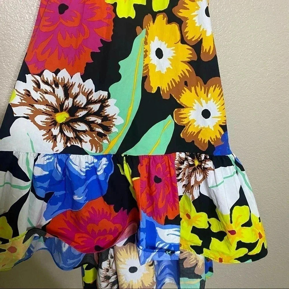 *SALE* Floral Puff Sleeve Colorful Dress Christopher John Rogers x Target NEW XS - Picture 2 of 6